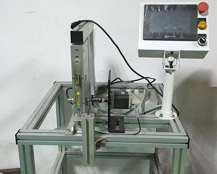 Lock body cycle test bench